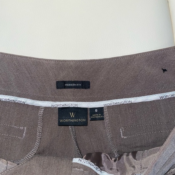 Brown/taupe Worthington trouser - Picture 3 of 4